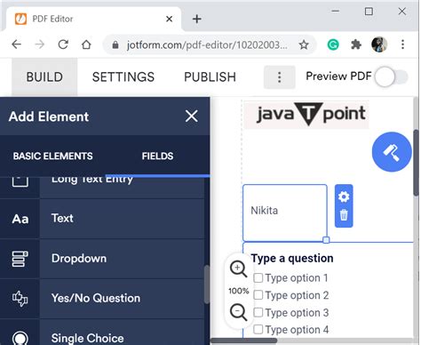 Add Form Fields