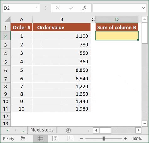 Add ID Column in Excel