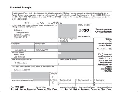 Add-In or Plugin 1099 NEC Template