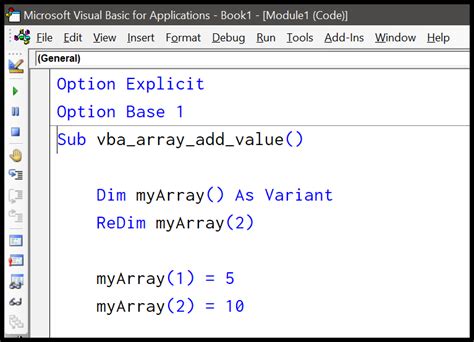 Adding an item to an array in Excel VBA