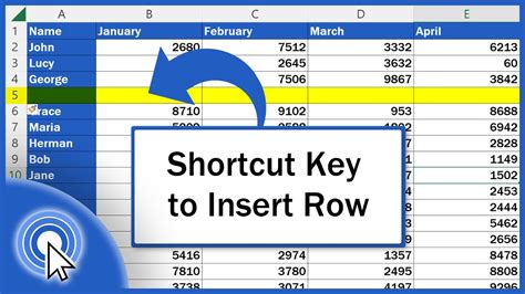 Excel VBA interface with a sheet opened, ready to add rows