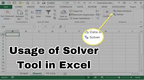 Add Solver to Excel