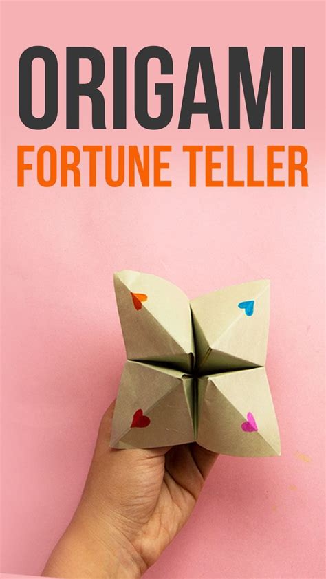 Adding Messages Origami Fortune Teller