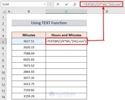 Adding minutes using the + operator in Excel