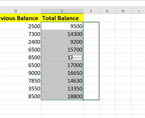 Adding or Removing Formulas