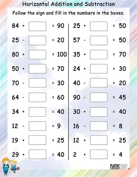 Addition and Subtraction Practice