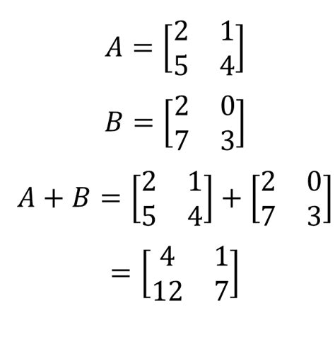 Addition Matrix Worksheet