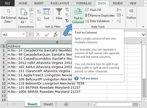 Address Splitting Software Excel