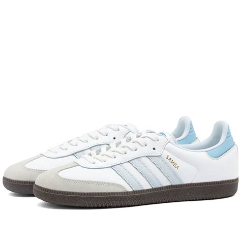 Adidas Samba Blue White