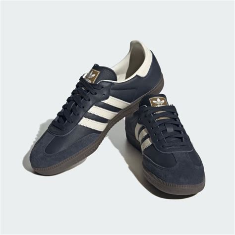 Navy Blue Adidas Samba Shoes