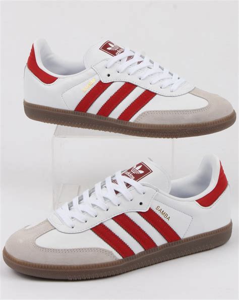 Adidas Samba Red White