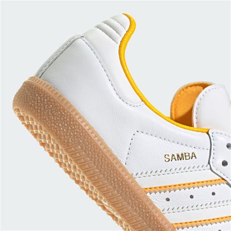 Adidas Samba Yellow White