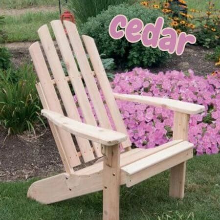 Choosing the right materials for Adirondack chairs