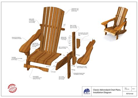 Adirondack chair plans