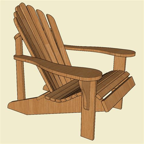 Adirondack Chair Template