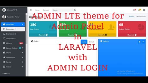 Admin LTE Template