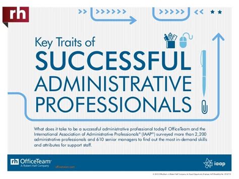 Administrative Professional Achieving Success