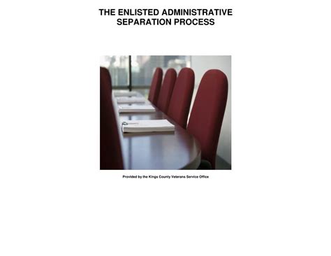 Administrative Separation Process in the Marine Corps