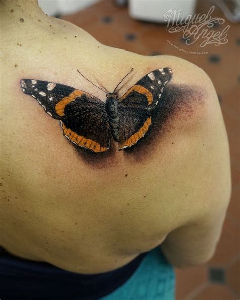 Admiral Butterfly Tattoo Designs