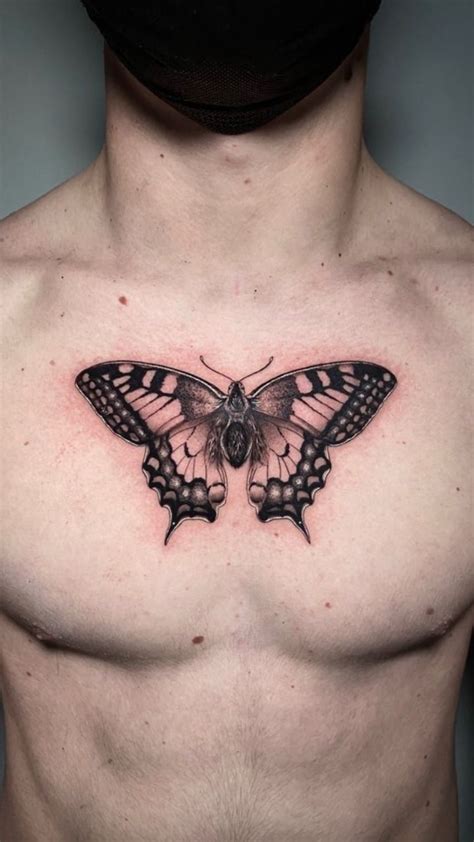 Admiral Butterfly Tattoo Ideas for Men