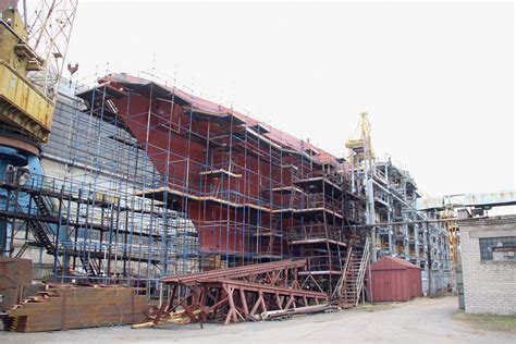 Admiral Gorshkov under construction