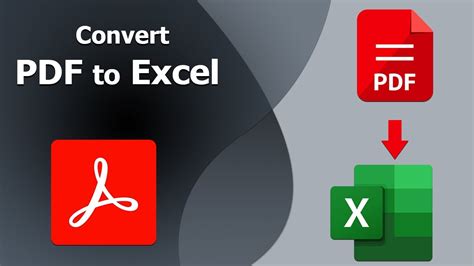 Adobe Acrobat Export to Excel