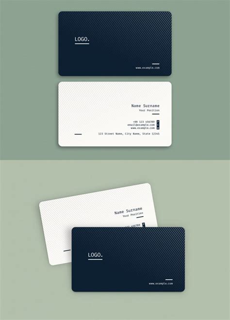 Adobe Illustrator Business Card Template 5