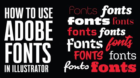 Working with Fonts in Adobe Illustrator