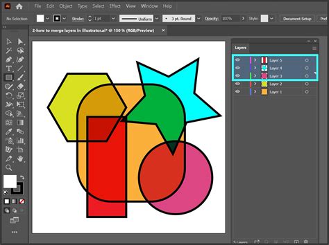 Adobe Illustrator Layers