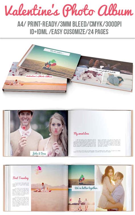 Adobe InDesign Photobook Templates