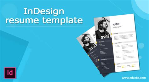 Adobe InDesign Resume Template for Creative Professionals