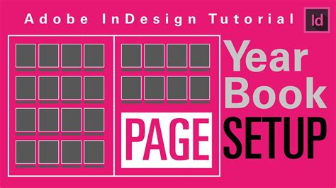 Adobe InDesign Yearbook Design