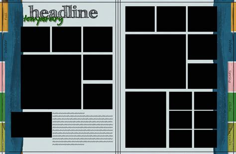 Adobe InDesign Yearbook Layout