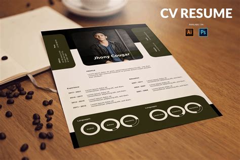 Adobe Photoshop Resume Creation