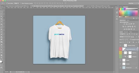 Adobe Photoshop T Shirt Template