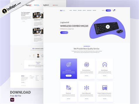 Adobe XD Template Example 2