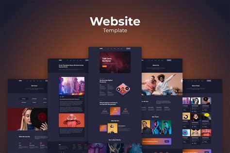 Adobe XD Template Example 9