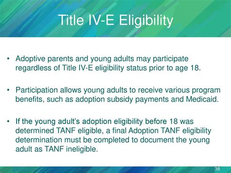 Adoption Subsidy Payments Eligibility