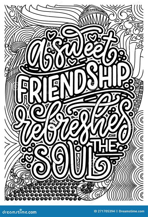 Adult Friendship Coloring Pages