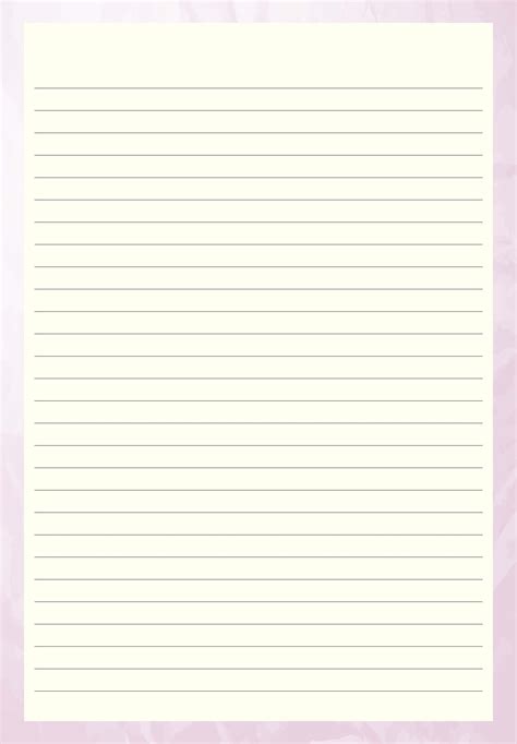 Lined paper printables for adults