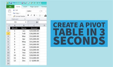 Advanced Excel Pivot Table Shortcuts