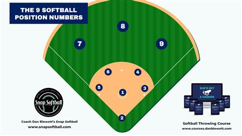 Advanced softball field positions