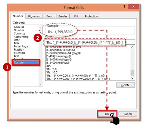 Advanced techniques for formatting cells