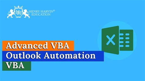 Advanced VBA Techniques for Outlook Integration