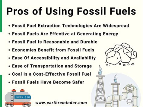 Advantages of Fossil Fuels Image