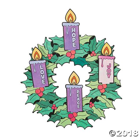 Advent Wreath Printable Gallery Image 4