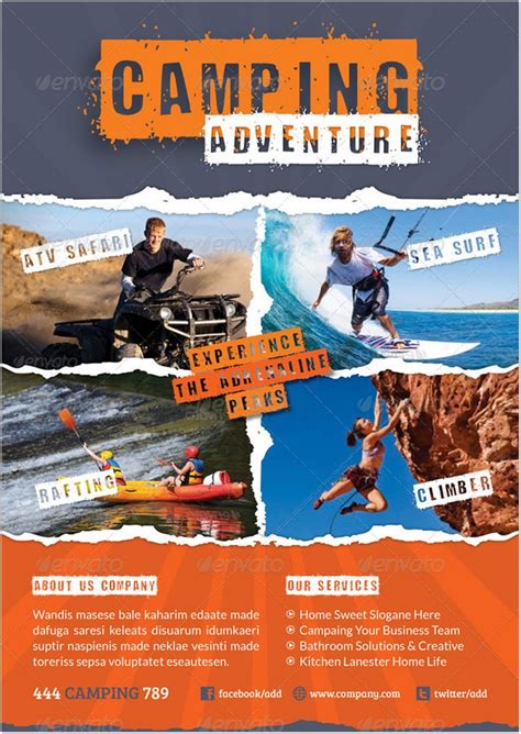 Adventure Flyer Template