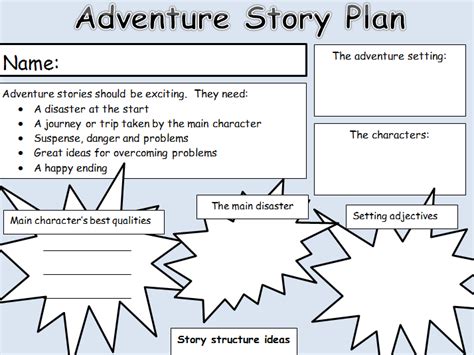 Adventure Story Template