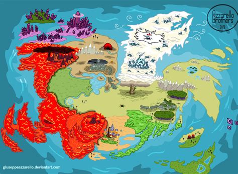 The world of Adventure Time