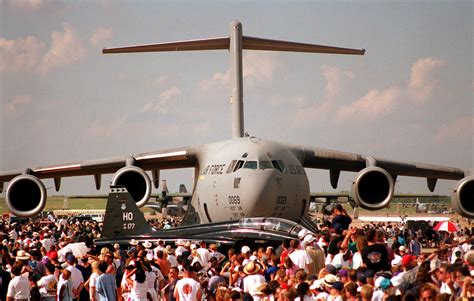 Aerial demonstrations at the Hill Air Base Air Show